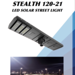 SLI Stealth 120 LED Solar Street Light