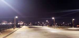 LCH Church in California with solar parking lot lighting installed