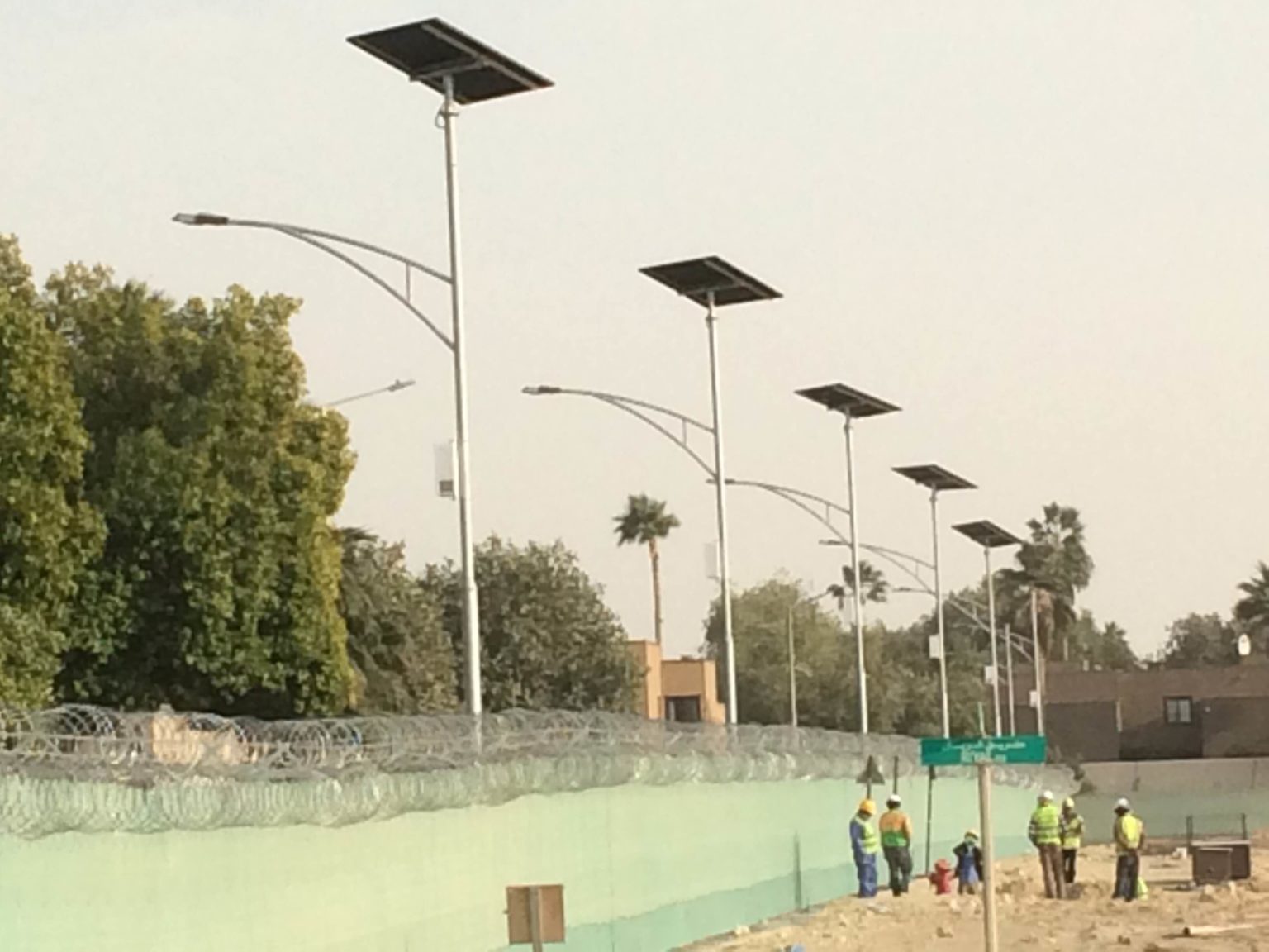 Ethiopia Solar Street Lights and Poles