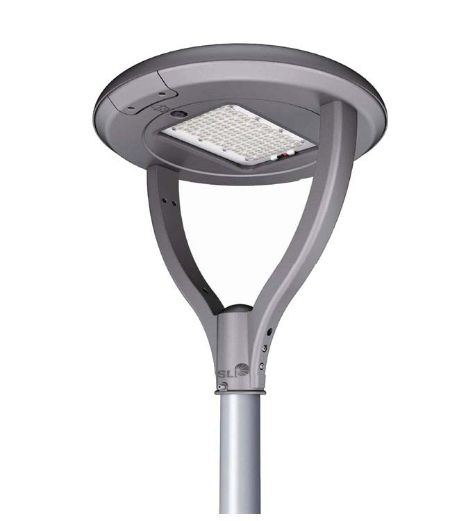 Commercial Solar Powered Path Lights For Bike Lanes & Sidewalks SLI