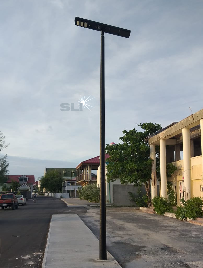 Solar Lighting Project in Turks & Caicos by LM Shaffer Solar Lighting International