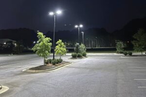 Raleigh JCC Parking Lot Solar Lighting Install
