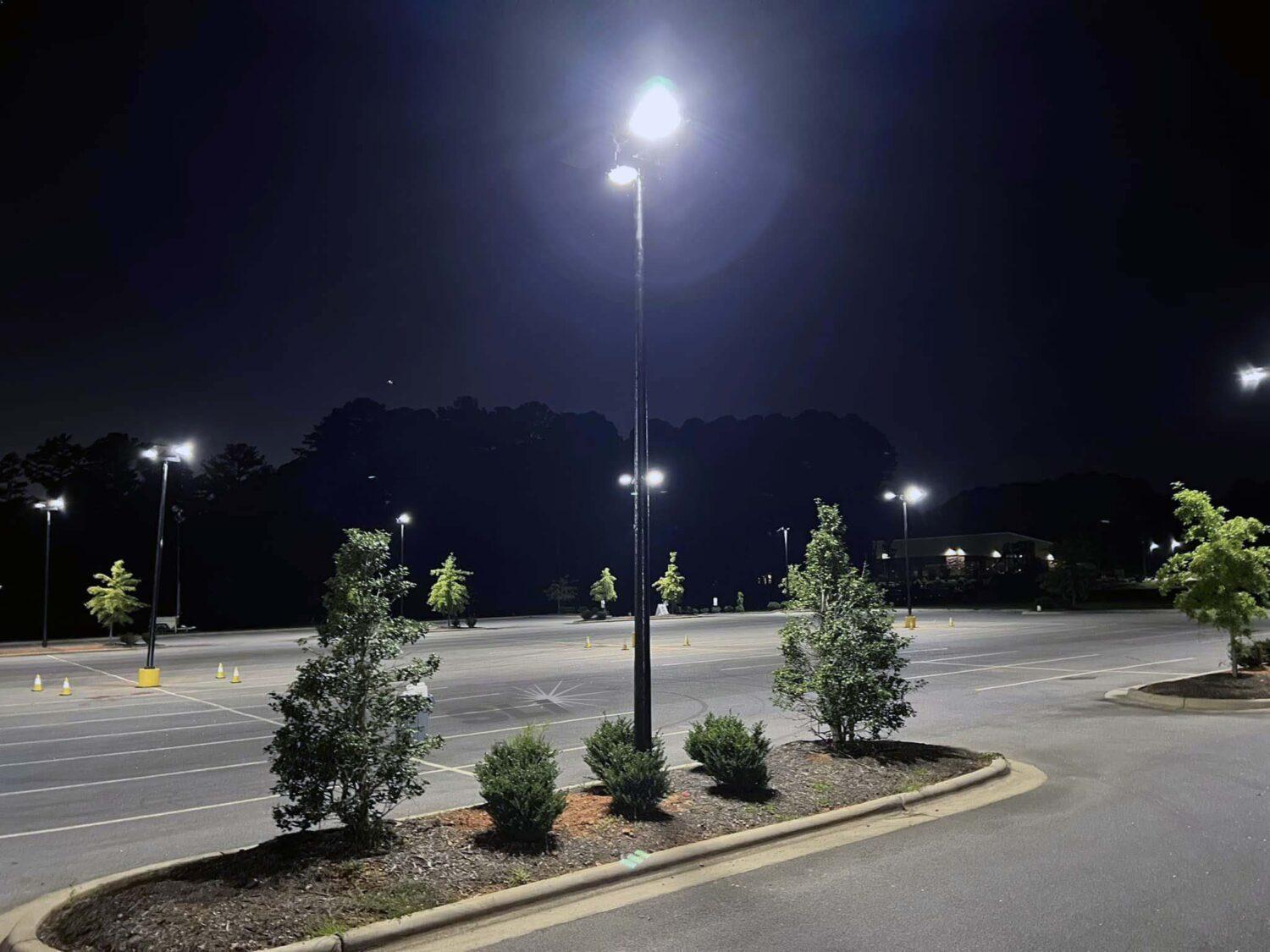 Solar led parking lot lights store
