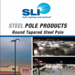 Round Tapered Steel Pole
