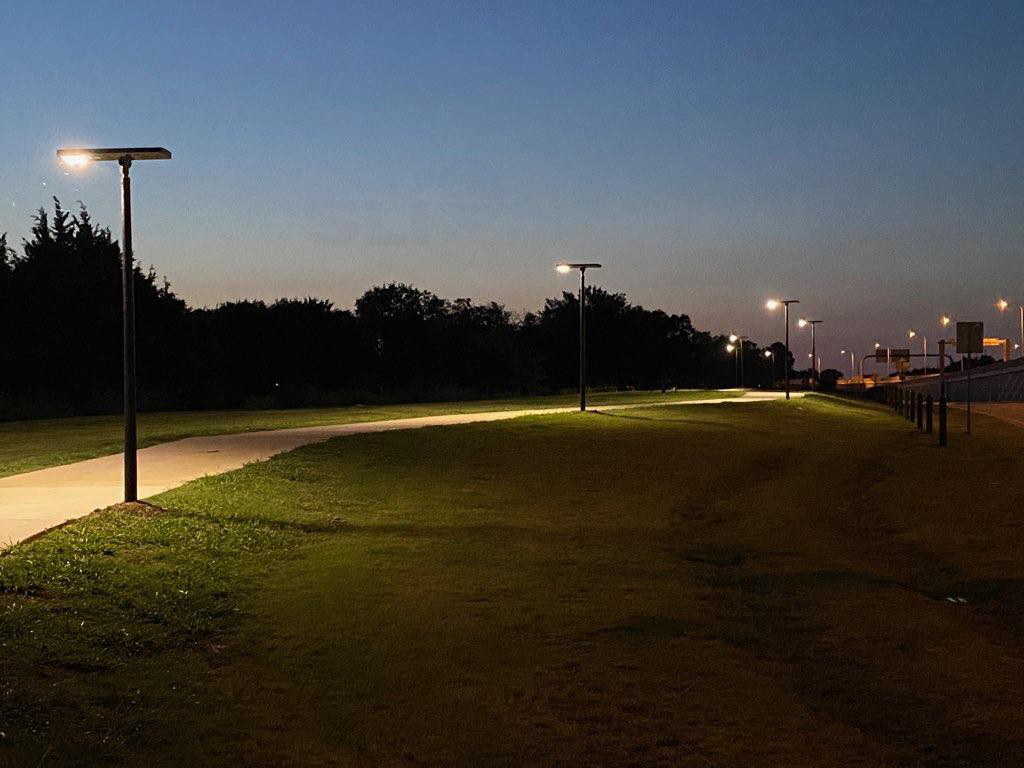 Solar LED Street Light from Amazon